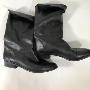 Prialpas Gomma Soft Black Leather Boots size 9